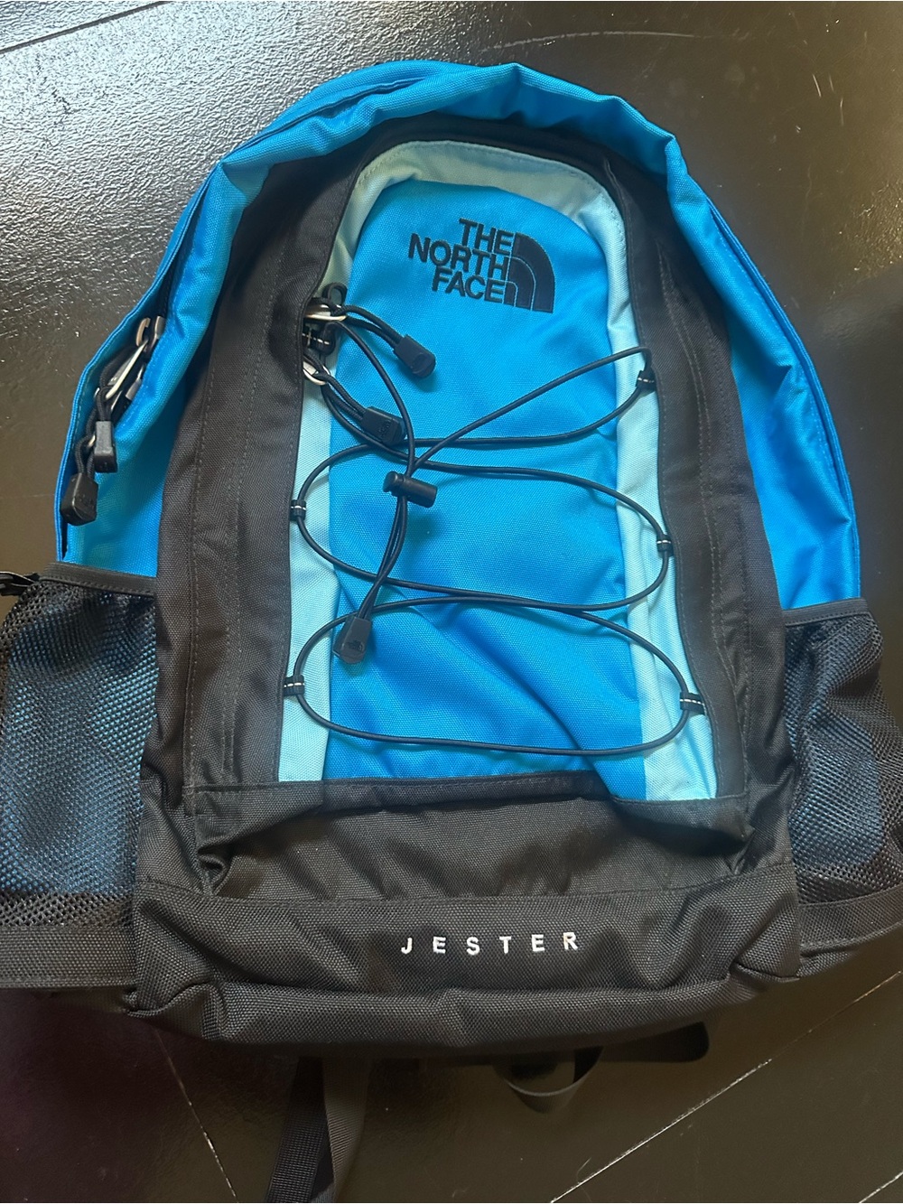 The North Face Jester Backpack in Blue and Black